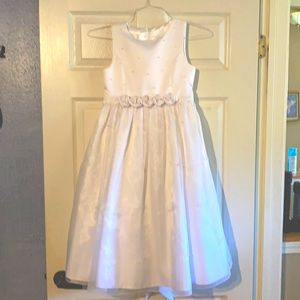 White girls formal dress size 10 brand Cinderella